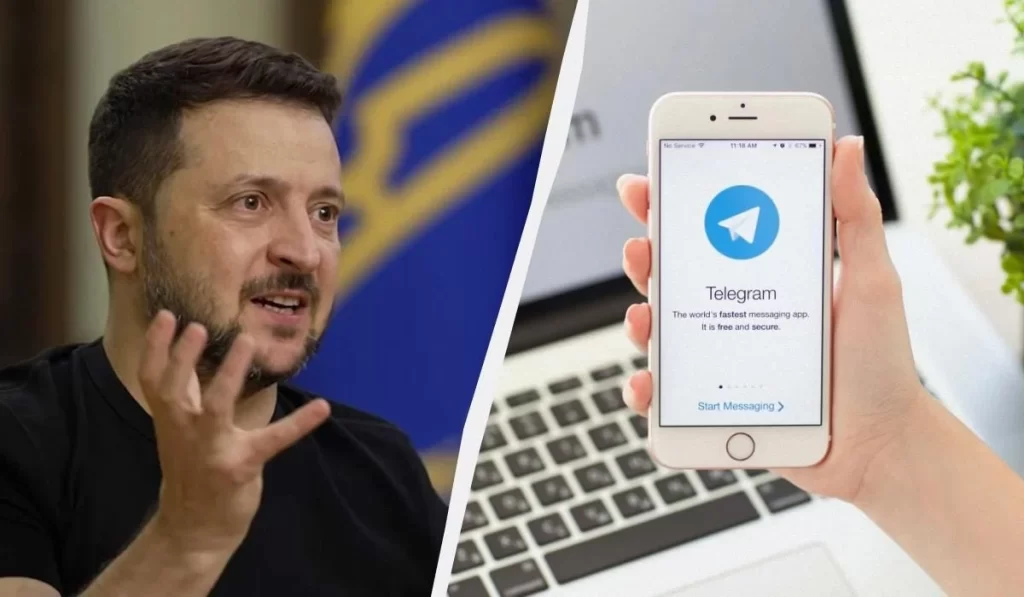 Зеленський видалив Telegram з власного телефону ще перед вторгненням РФ, – NYT